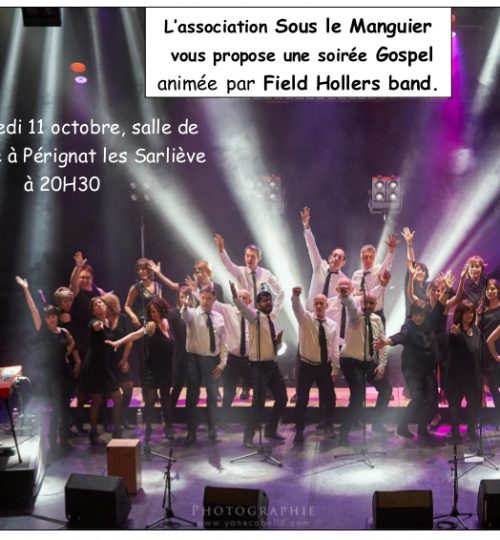 2019 10 11 Concert Sous le Manguier Affiche Gospel